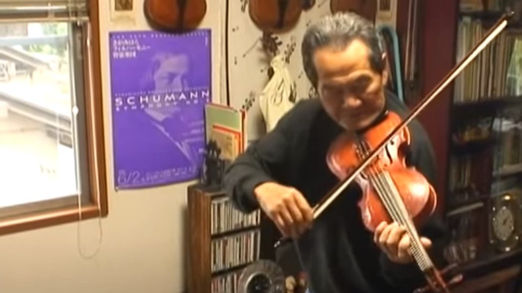 バイオリン製作家~廃材を音色に~